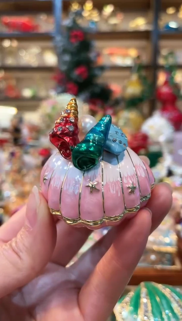 【闪购商品】精致珐琅彩首饰盒