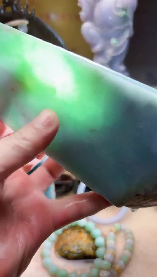 未镶嵌挂件翡翠A货张麦9276