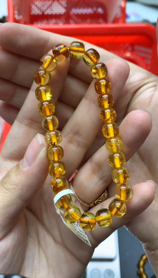 【闪购商品】琥珀珠宝奇石未镶嵌038 琥珀蜜蜡 微瑕