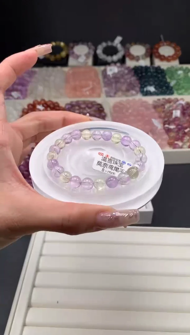 【闪购商品】水晶手链未镶嵌多样性发一8，B56