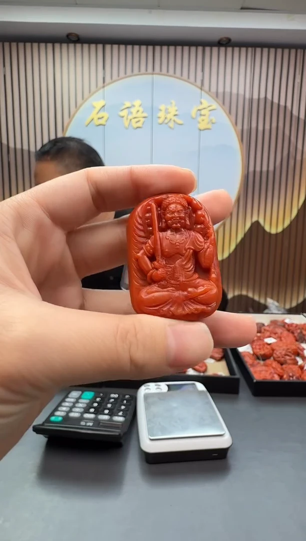 未镶嵌雕刻南红玛瑙087ZB0104产品一个