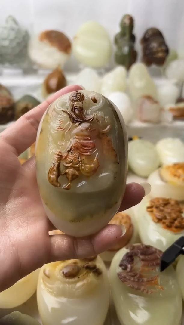 石材古青石棉纹正常不退换关公