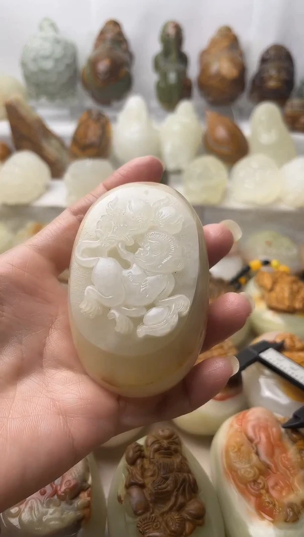 石材方解石棉纹正常不退换猴