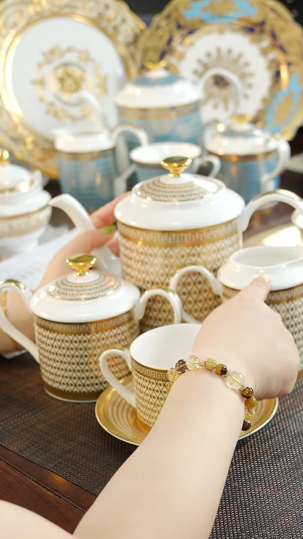 瓷片茶具17头 福利价福利价
