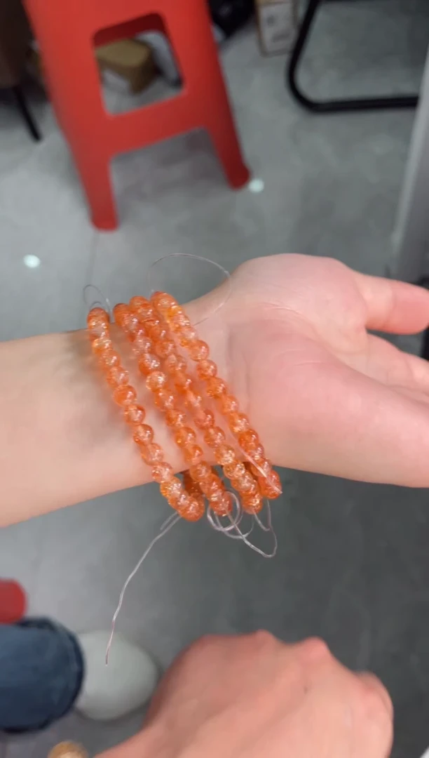 【闪购商品】水晶【G20】金太阳单珠5M未镶嵌多样性随1串
