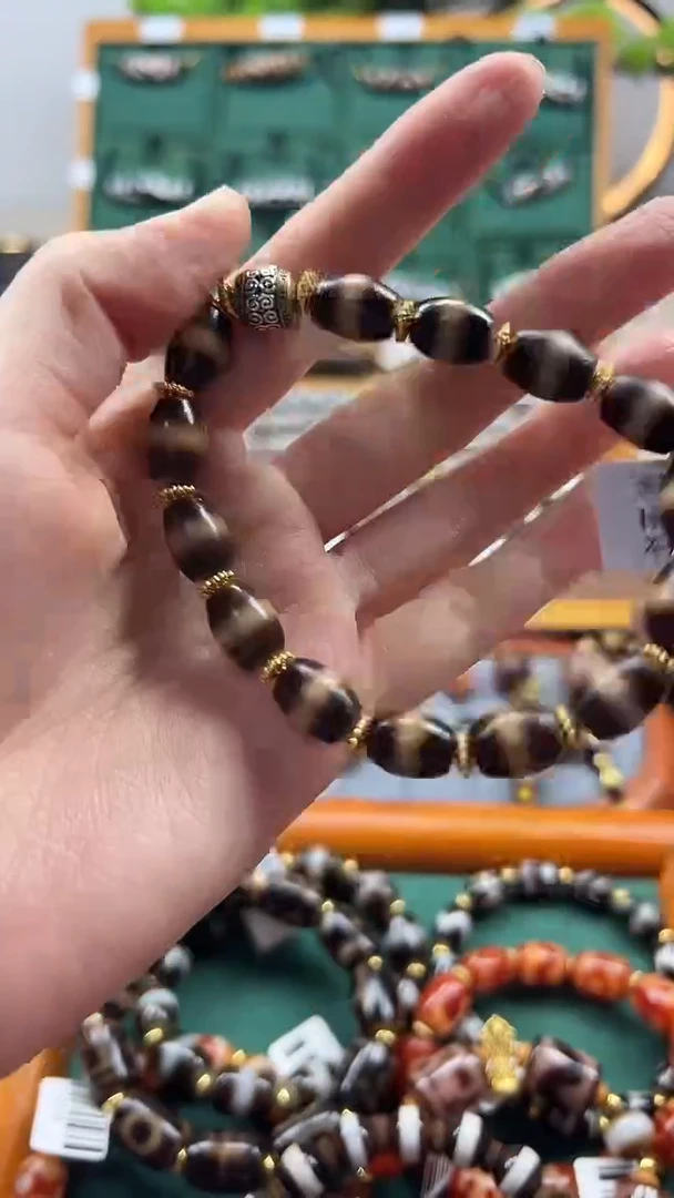 玛瑙/玉髓（覆膜）颈饰合金35.（微瑕随机发货）
