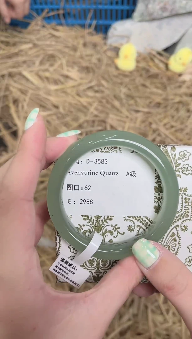 未镶嵌手镯石英质玉D-3583