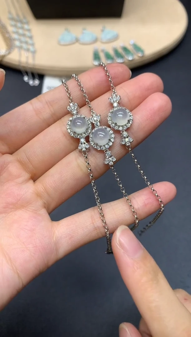 未镶嵌手链翡翠蛋面【多样性发其一】