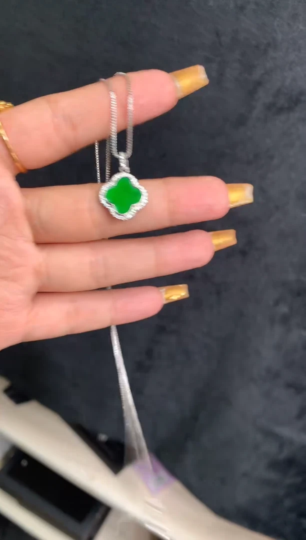 定制翡翠银S925镶嵌47定制翡翠-多样性发货（发其一）