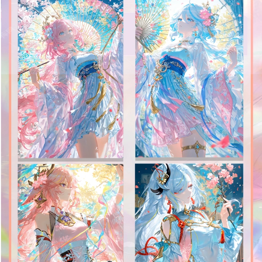 【拆盒】-【缤纷乐章】唯美妹卡火爆来袭收藏卡牌盲盒（默认代拆）