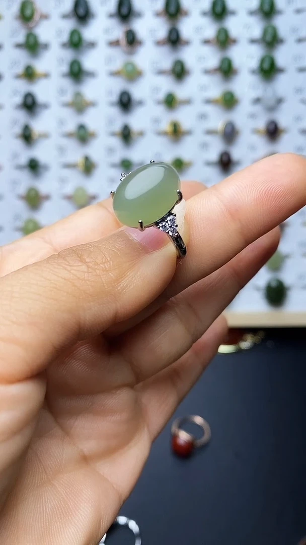 【闪购商品】和田玉戒指未镶嵌1