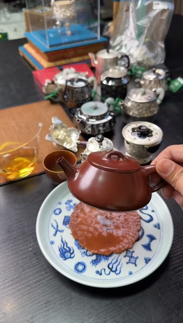 *佣**文石瓢壶（预售）
