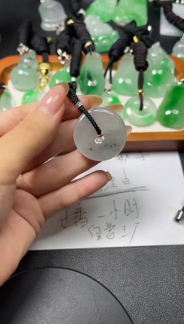 颈饰未镶嵌翡翠所见即所得 一图一物