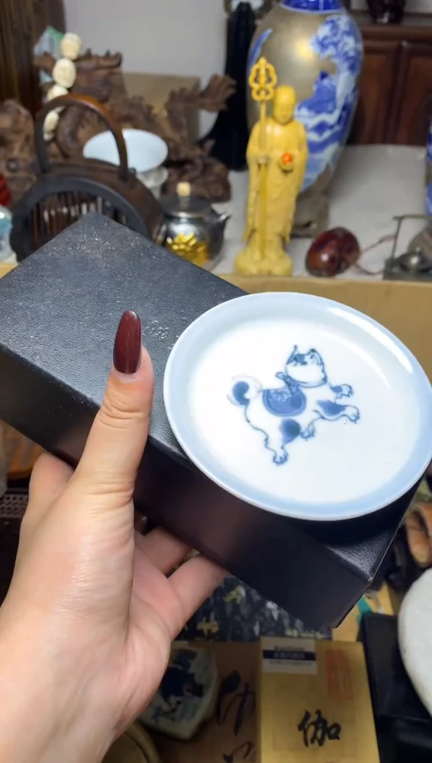 紫砂盖碗瓷器默认微瑕瓷器