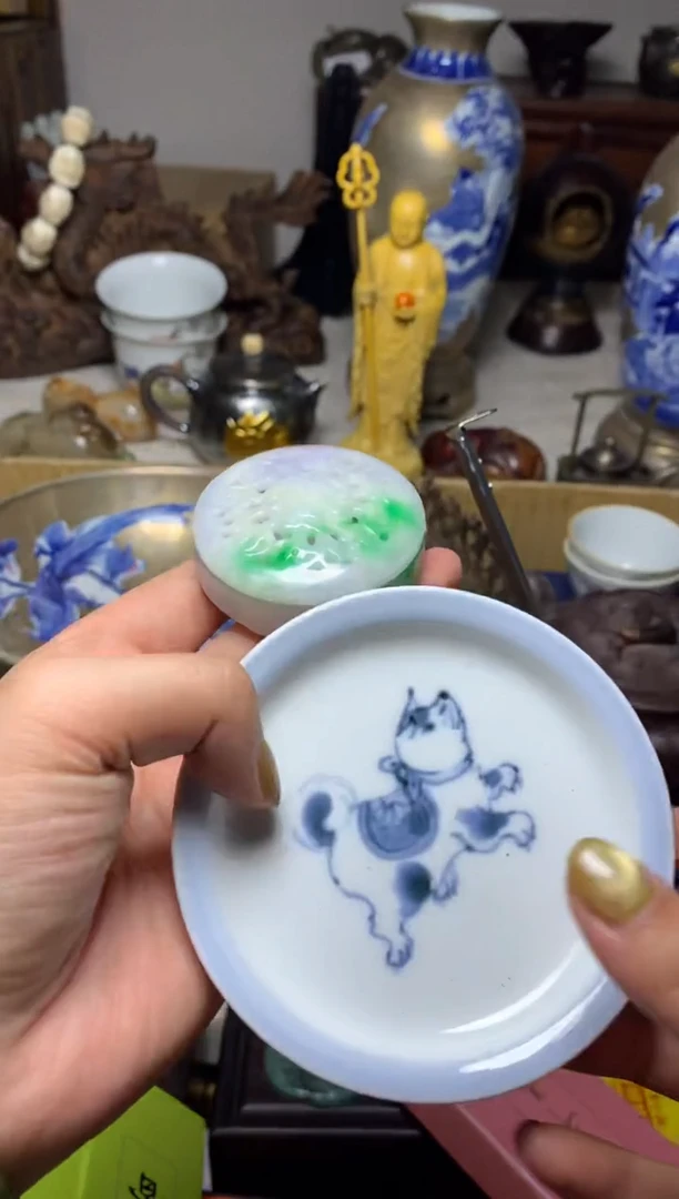 紫砂盖碗瓷器默认微瑕瓷器