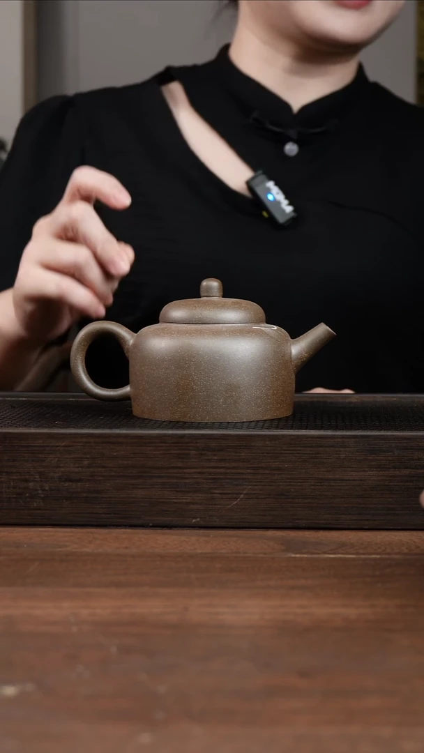 茶壶紫砂还原烧百纳     240CC  微瑕