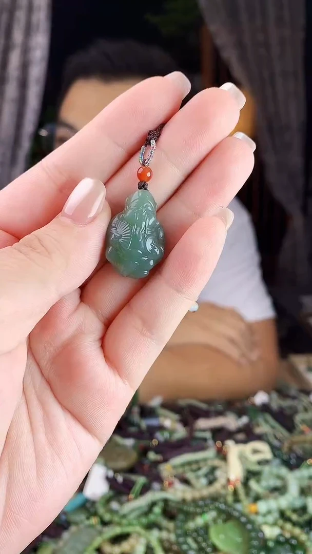 和田玉未镶嵌挂件多样性发货拍一发一