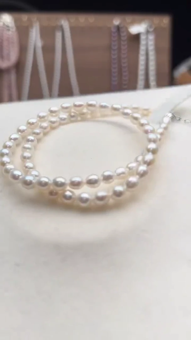 颈饰钛钢淡水珍珠永丽严选