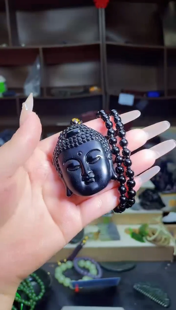 和田玉未镶嵌颈饰1