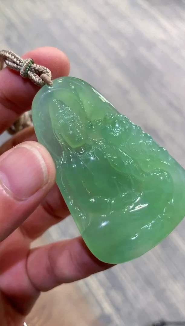 颈饰未镶嵌翡翠天然A货翡翠