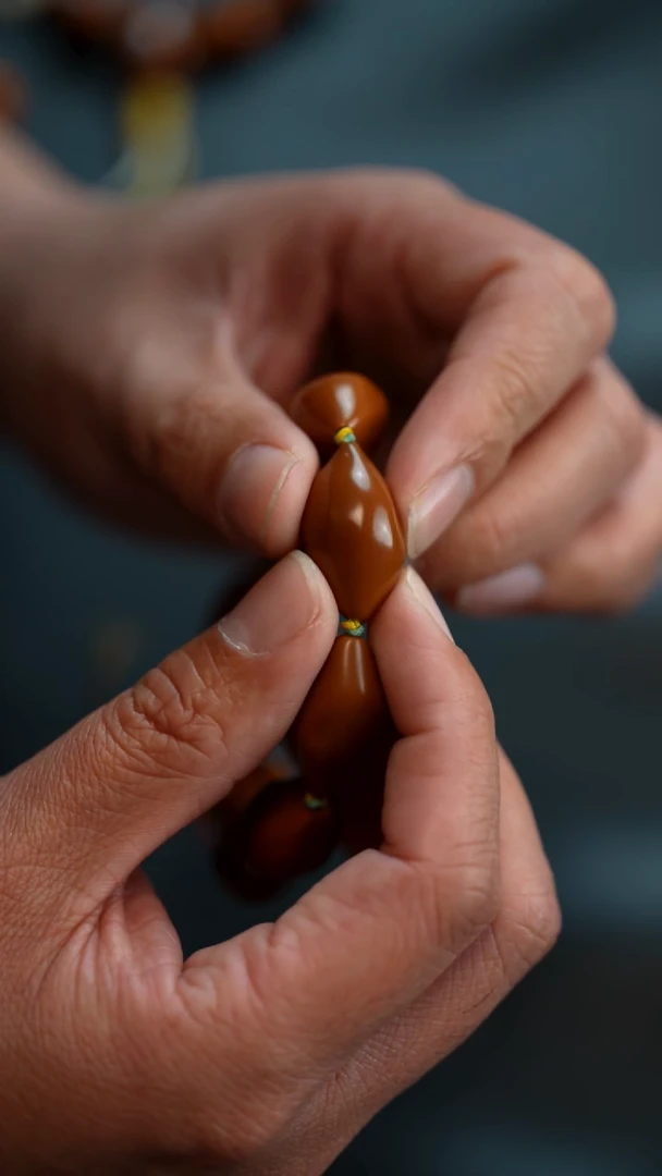 手串/手链橄榄核精抛三花枣珠