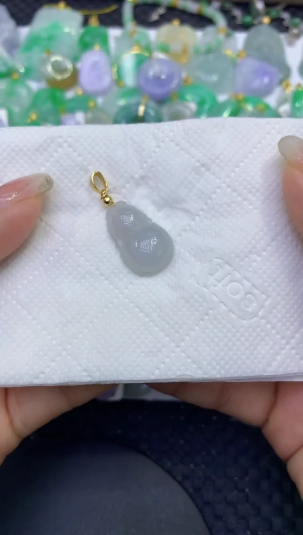 颈饰未镶嵌翡翠天然缅甸A货翡翠