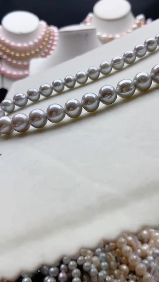 淡水珍珠未镶嵌颈饰1