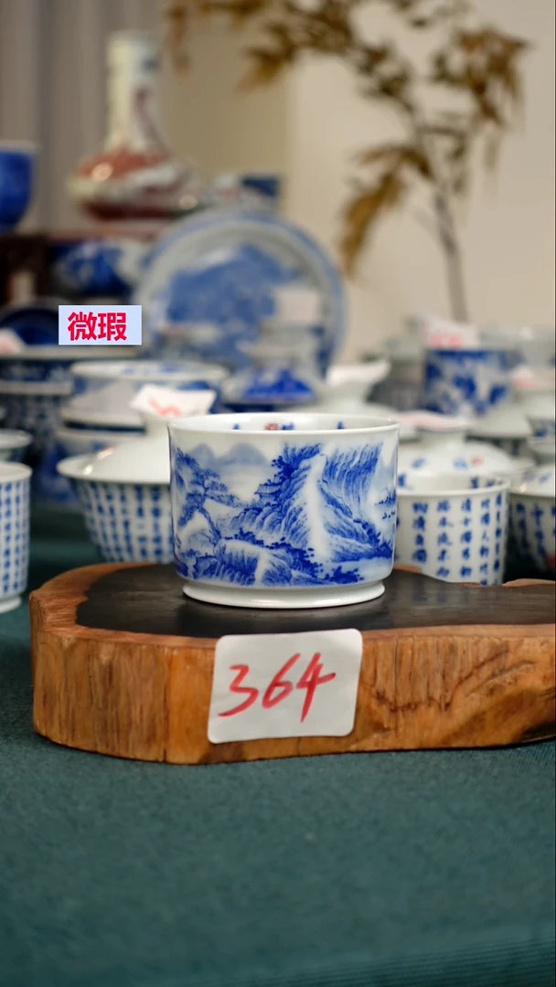 杯364全手工手绘茶器