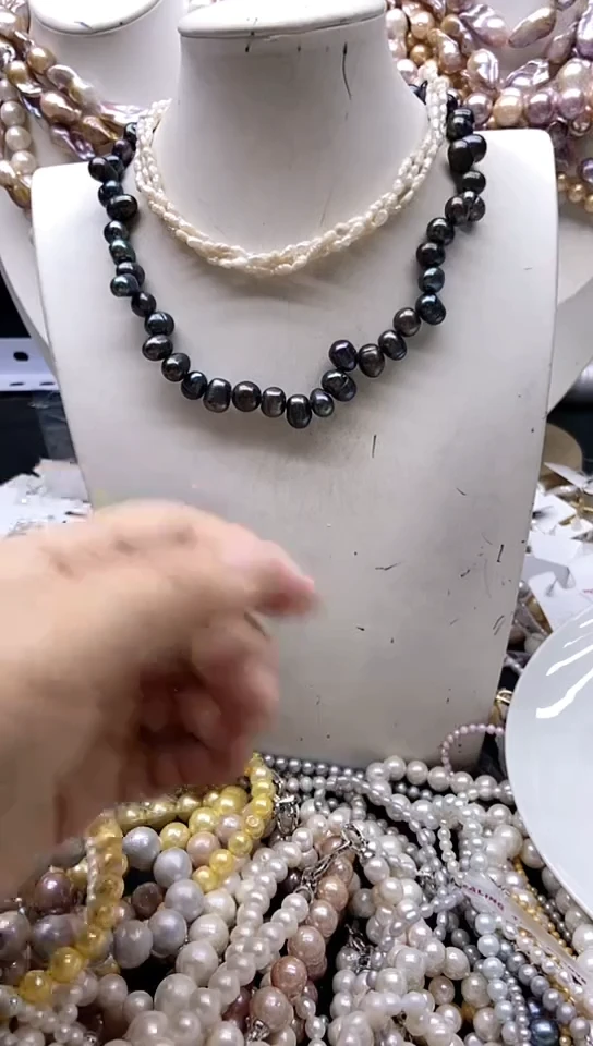 颈饰未镶嵌淡水珍珠1