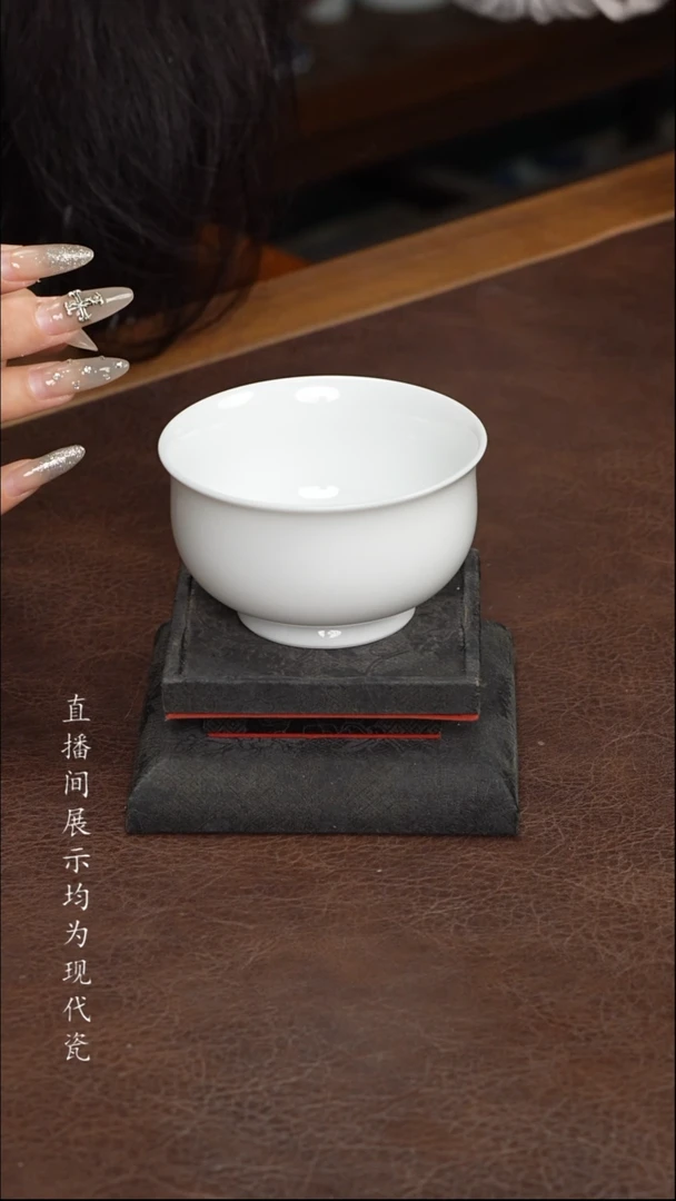 景德镇白胎炉式杯