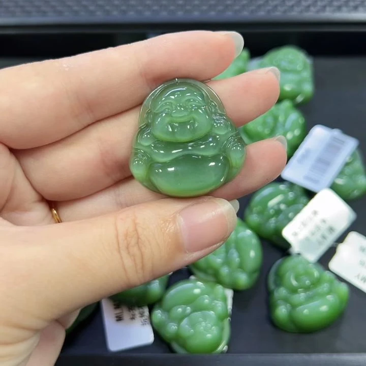 和田玉佛公挂件 多样性发一件 454