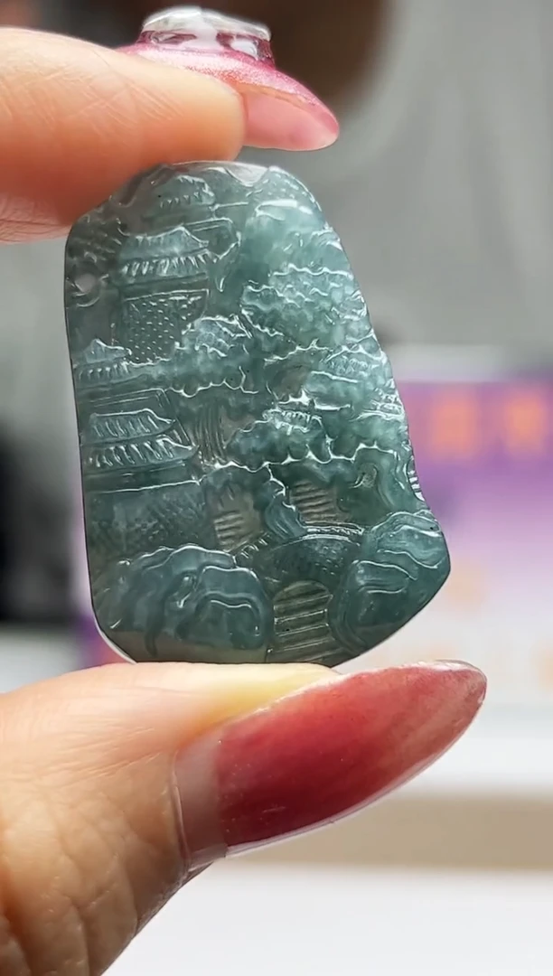 翡翠未镶嵌颈饰8888888