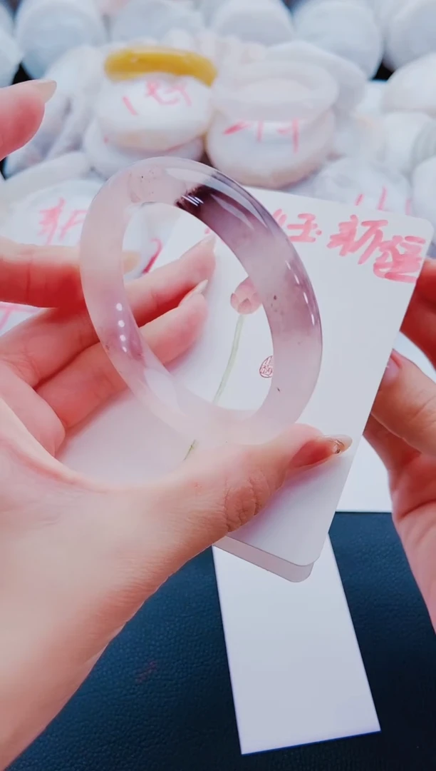 未镶嵌手镯石英质玉N40-55-56