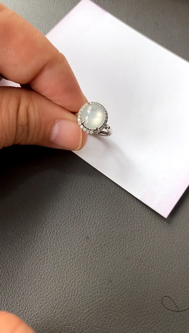 【闪购商品】翡翠戒指银S925镶嵌买断价
