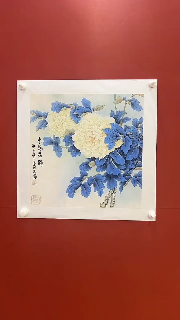 国画王月新国画作品