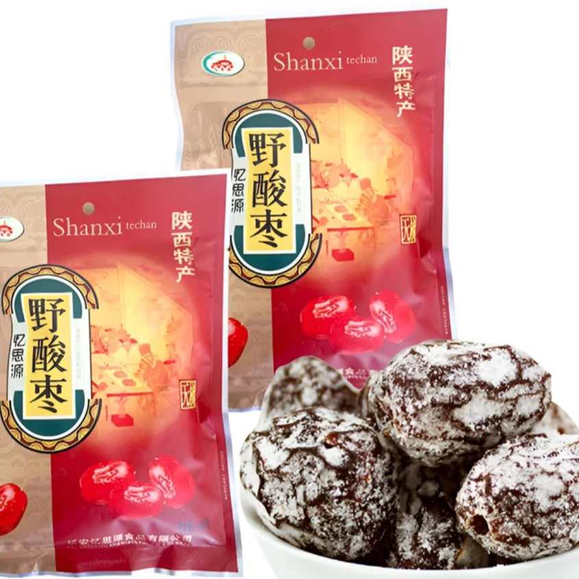 延安特产 || 无核野酸枣软糯酸甜、解馋果脯蜜饯小吃