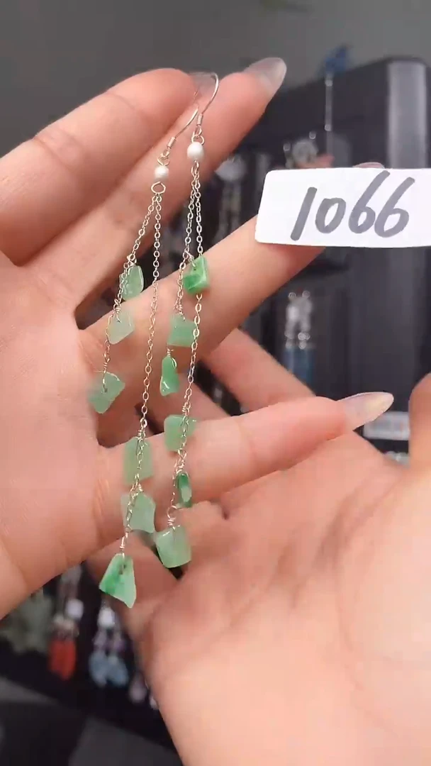 紫晶耳饰银S925镶嵌喜欢拍