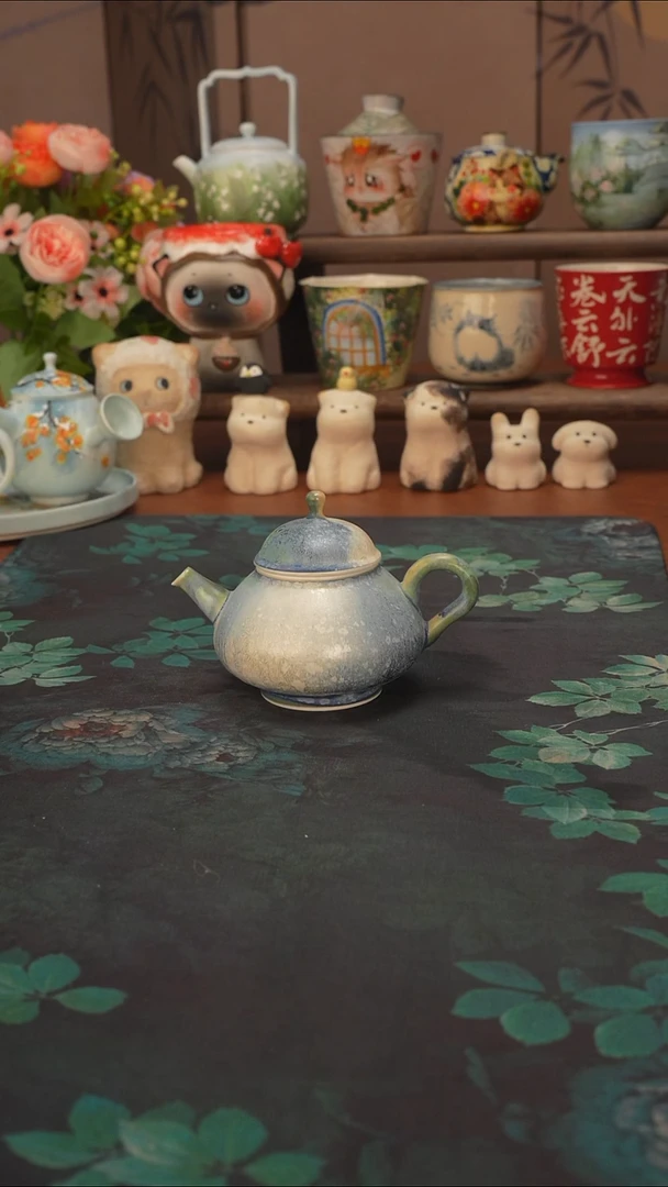 【落单】冰结晶管帽壶