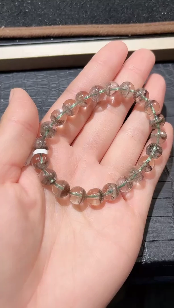 未镶嵌手链水晶18号千层四季幽灵单圈8+mm