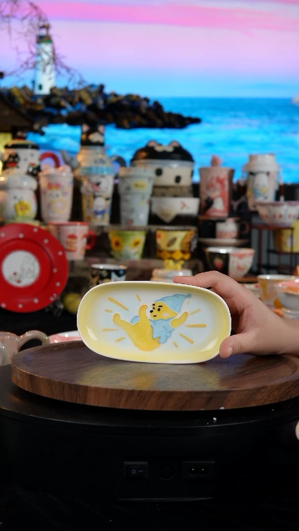 陶瓷便携款景德镇手工手绘陶瓷