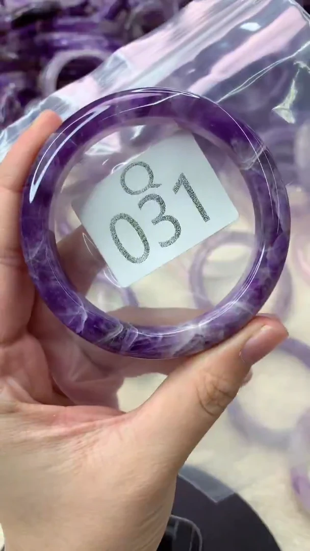 未镶嵌手镯水晶Q031-55