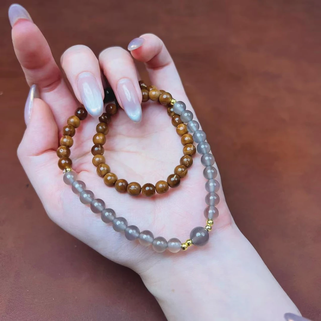 库克烟灰手串-LQ835