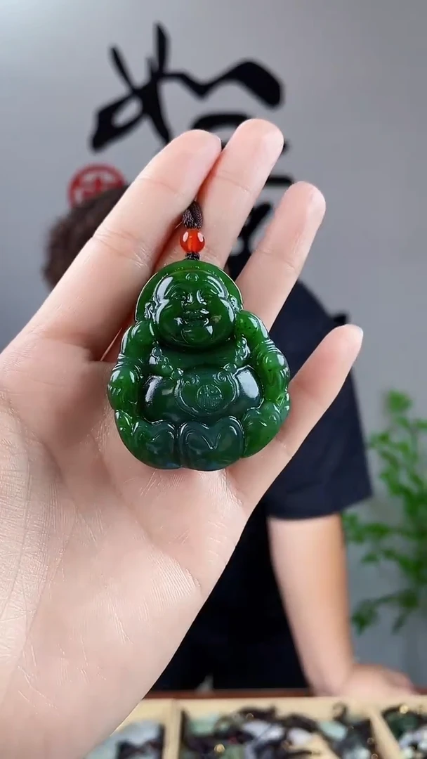 和田玉未镶嵌颈饰拍一发一，多样性发货