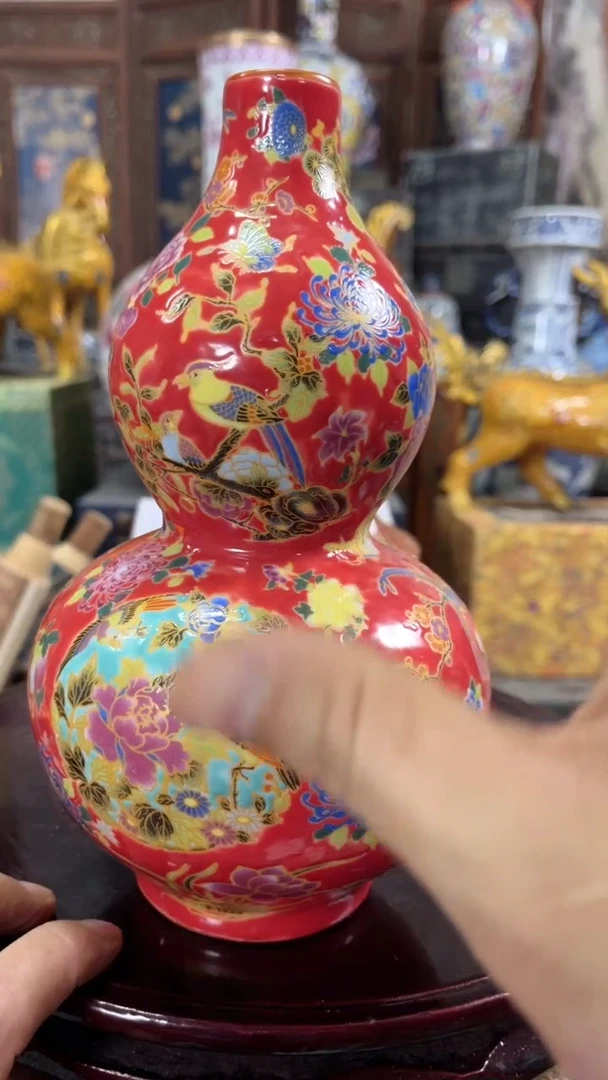 摆件现代陶瓷摆O