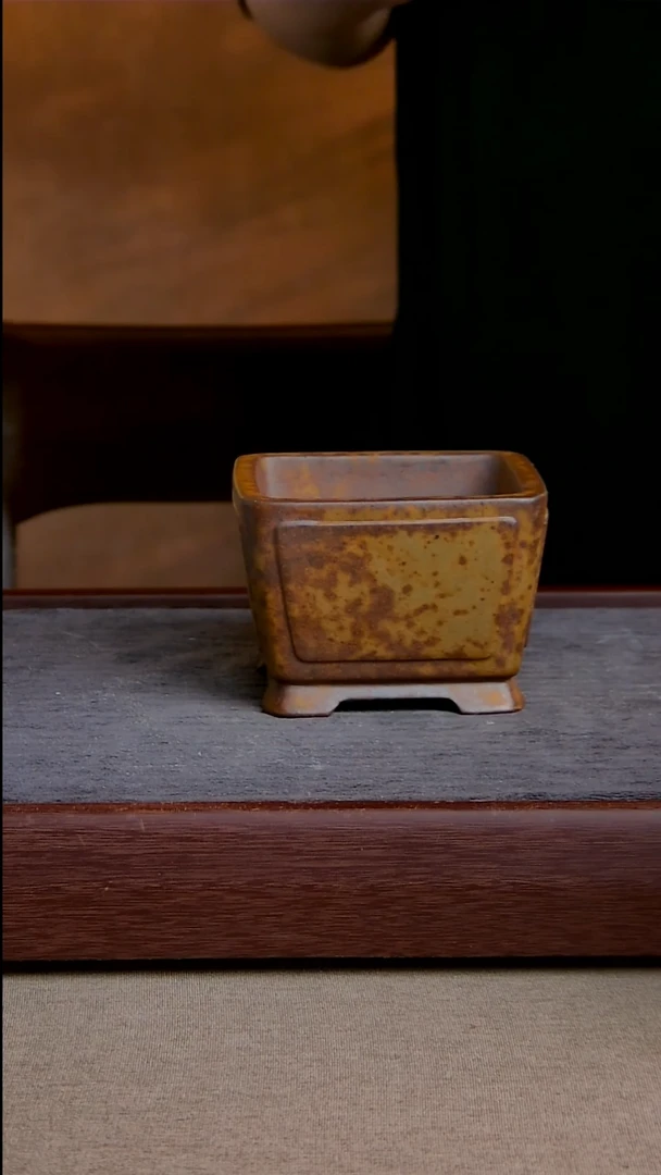 紫砂花盆10*6.5内径尺寸