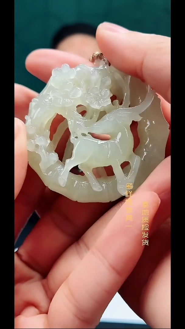 颈饰未镶嵌和田玉纯天然和田玉多样性发一