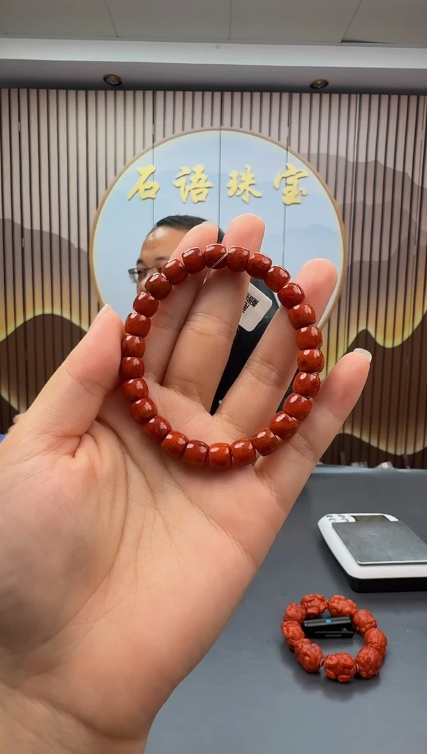 未镶嵌手串南红玛瑙003ZB0916产品一个