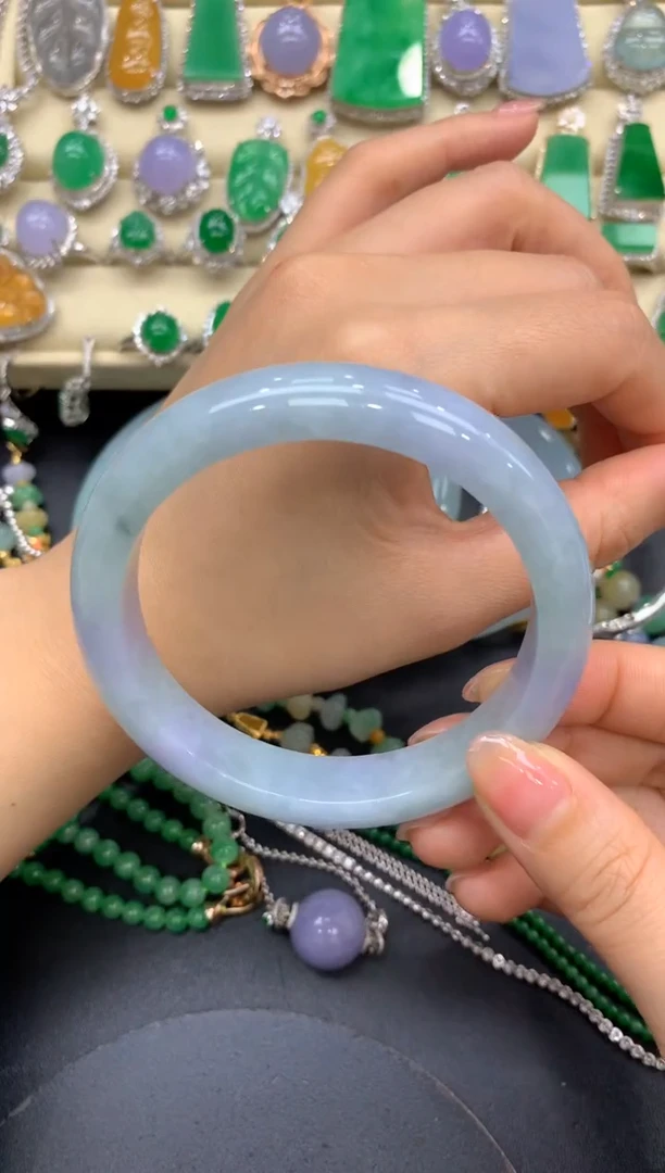 【闪购商品】翡翠手镯未镶嵌100-中国好珍宝