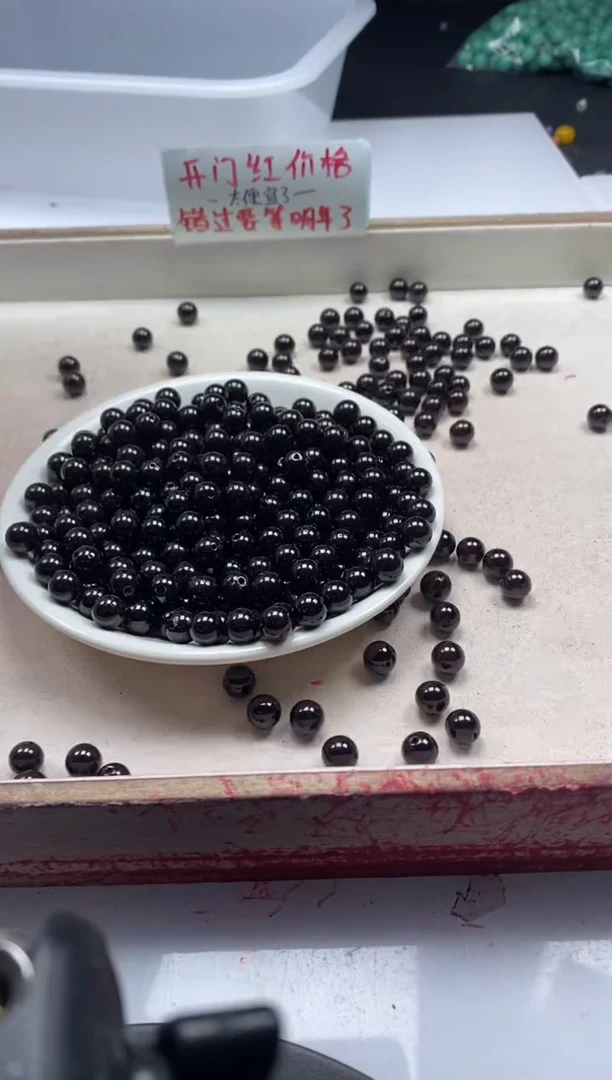 【闪购商品】石榴石颈饰未镶嵌w205石榴石8mm*10颗