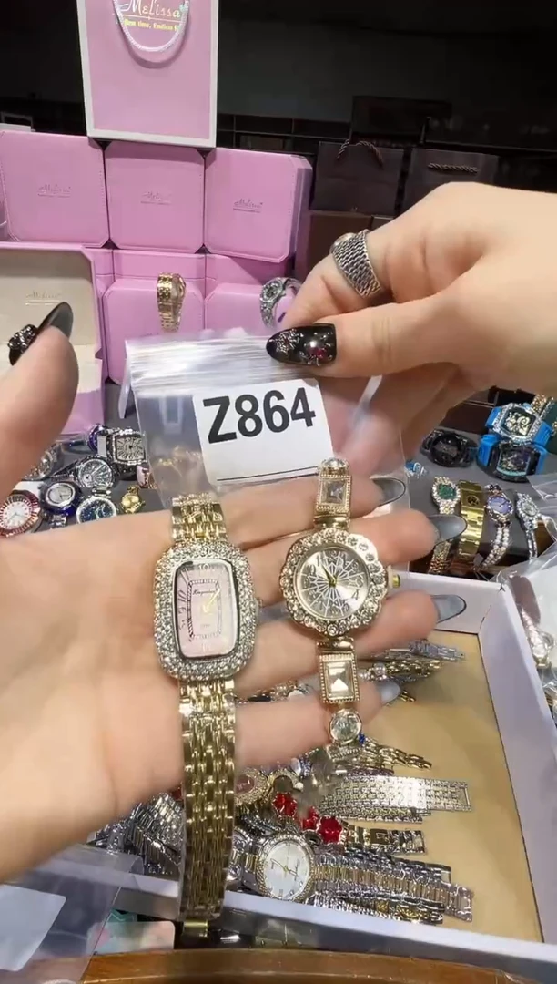 石英机芯不锈钢不锈钢直播定闪专用